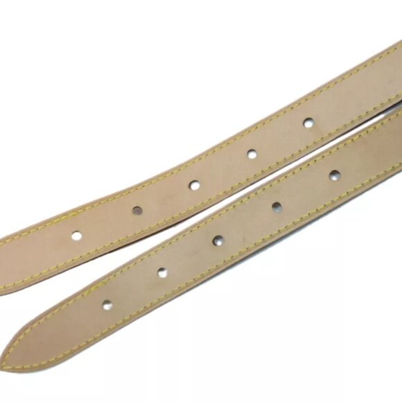 Authentic LOUIS VUITTON Buggy PM/GM Shoulder Strap Light Brown #36636109 - Picture 6 of 7